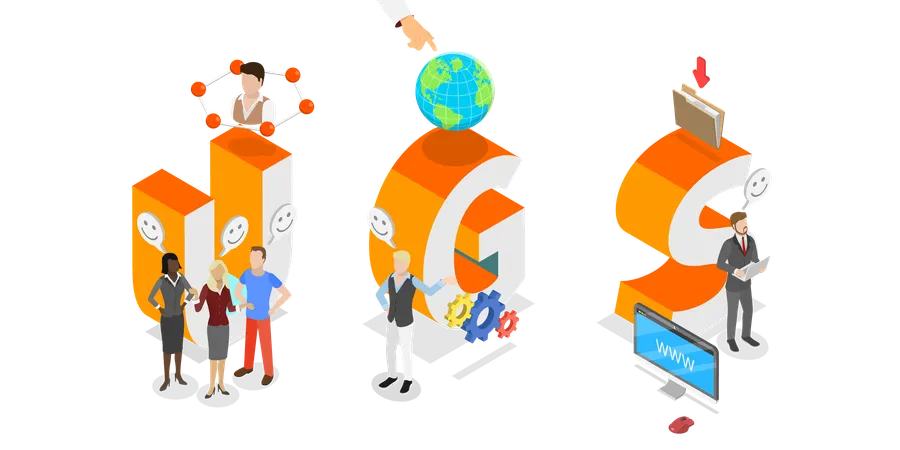 User Generated Content  Illustration