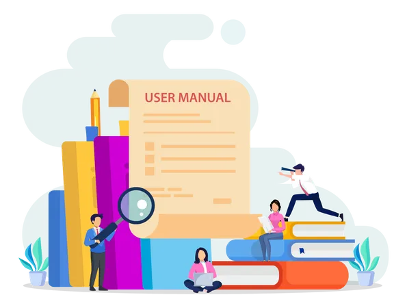 User Guide Manual Illustration