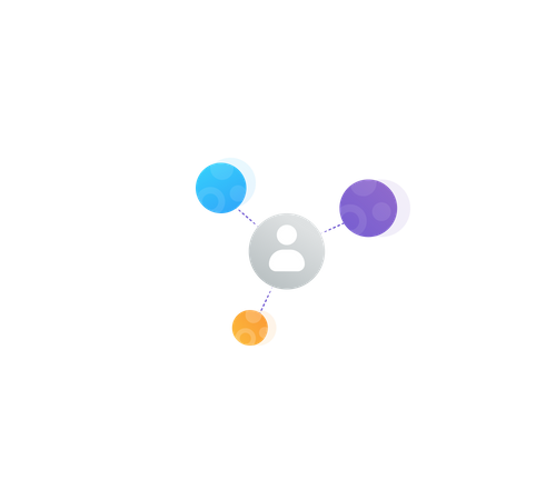 User network  Illustration