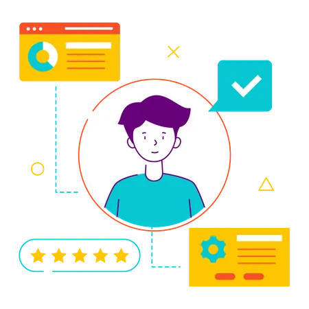 User Profile  Illustration