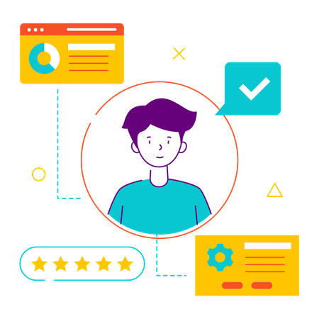 User Profile  Illustration