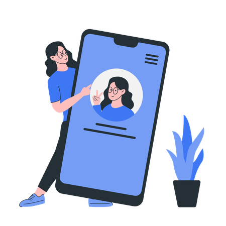 User profiles  Illustration