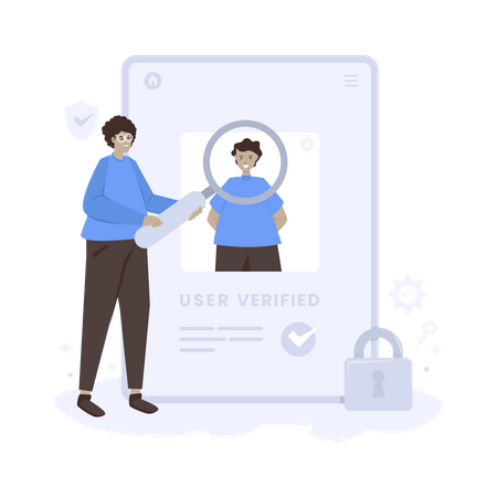 User verification  Illustration