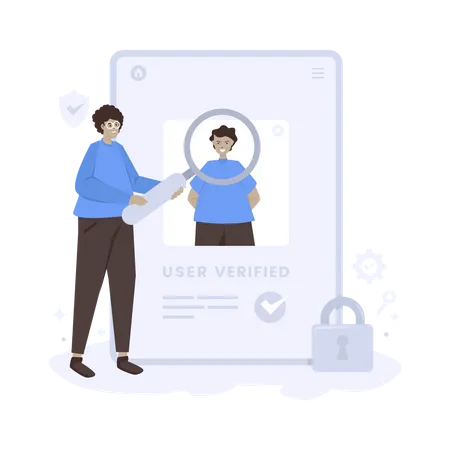 User verification  Illustration