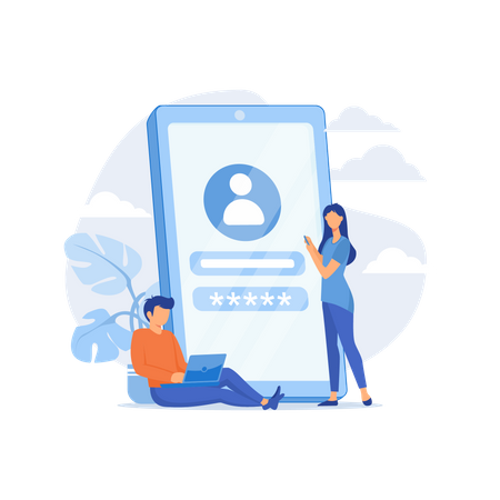 User verification  Illustration