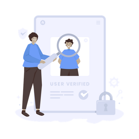 User verification  Illustration
