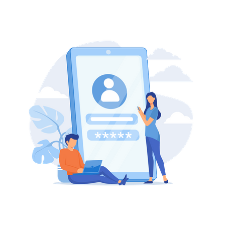 User verification  Illustration