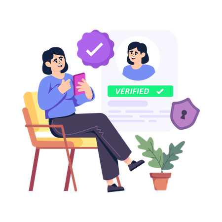 User Verify  Illustration