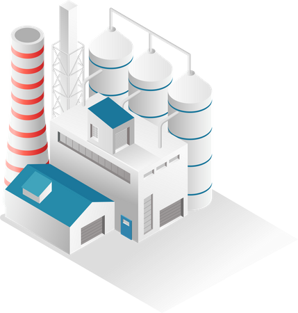 Usine à gaz  Illustration