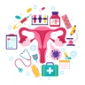 uterus illustration svg