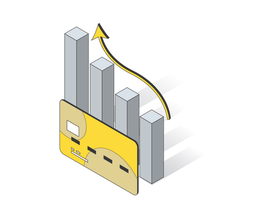 Utilisation de la carte de crédit  Illustration