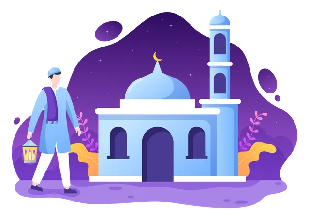 Vacances du ramadan kareem  Illustration