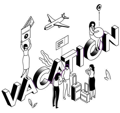 Vacation Illustration