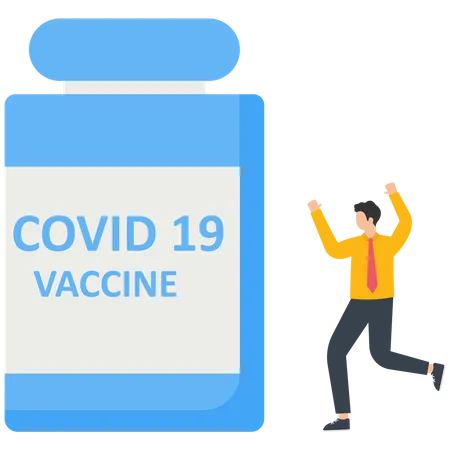 Vaccin contre le covid-19  Illustration