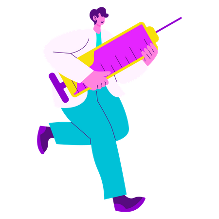 Vaccin médical Illustration