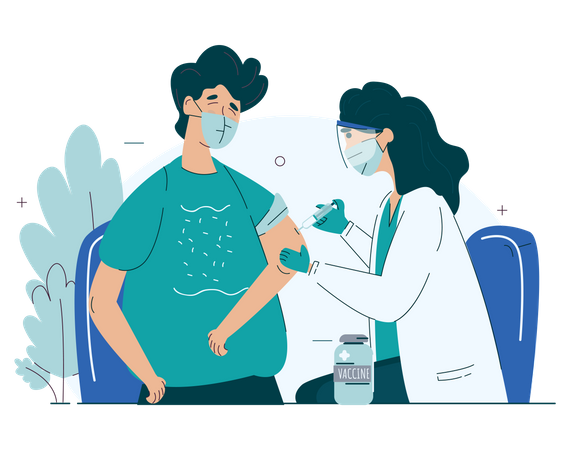 Vacinação  Illustration