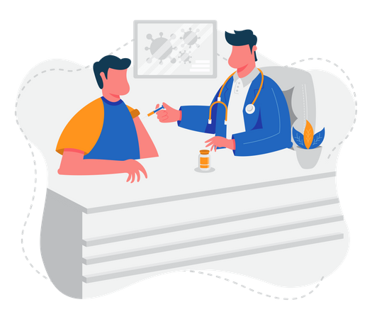 Vacinação  Illustration