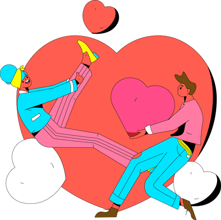 Valentine day  Illustration