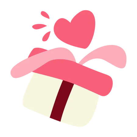 Valentine gift  Illustration