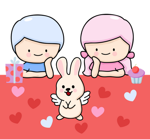 Valentine  イラスト