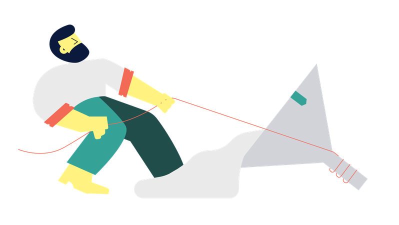 Value of hard work  イラスト