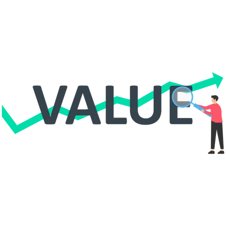 Value stock  Illustration