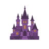 vampire castle illustration