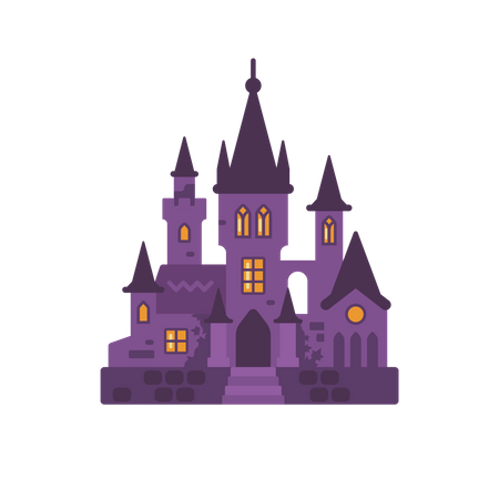 Vampire Castle  Illustration