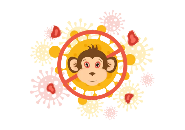 Épidémie de variole du singe  Illustration