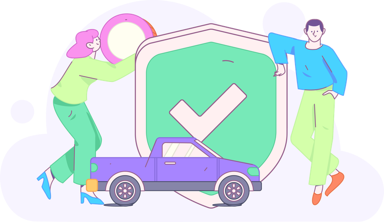 Vehicle Insurance Review  Illustration