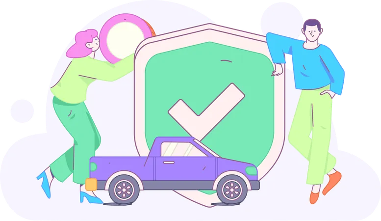 Vehicle Insurance Review  Illustration