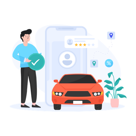 Vehicle Payment  Illustration