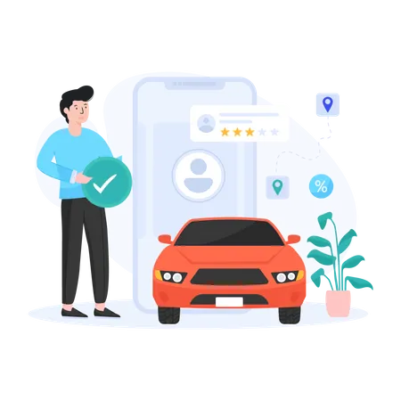 Vehicle Payment  Illustration