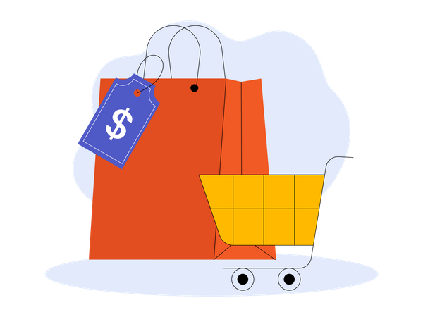 Promoção da Cyber Monday  Ilustração