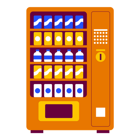 Vending machine  일러스트레이션