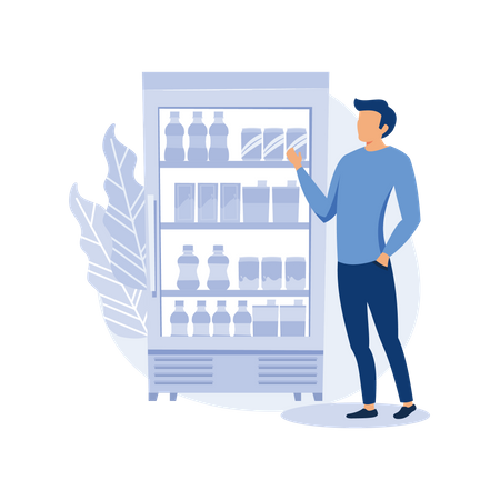 Vending machine  イラスト