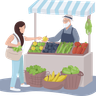 illustrations of vendor