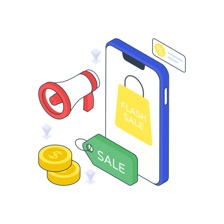 Venta express  Ilustración