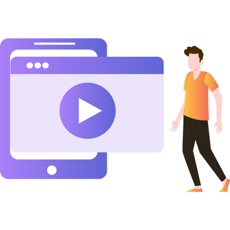 Ver video en vivo  Ilustración