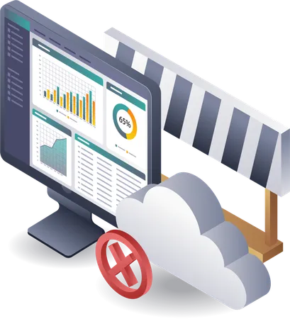 Verbesserung der Analyse von Cloud-Server-Problemen  Illustration