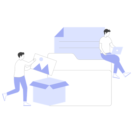 Von Mitarbeitern durchgeführte Verbraucheranalyse-Umfrage  Illustration