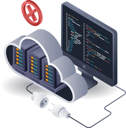 Verfeinerung der Analyse von Cloud-Server-Problemen  Illustration