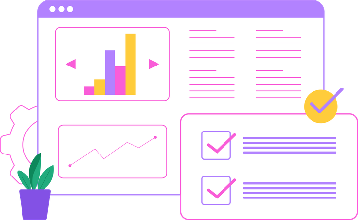 Verified Data Checklist  Illustration