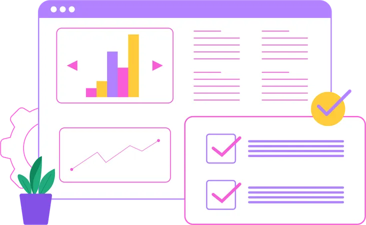 Verified Data Checklist  Illustration