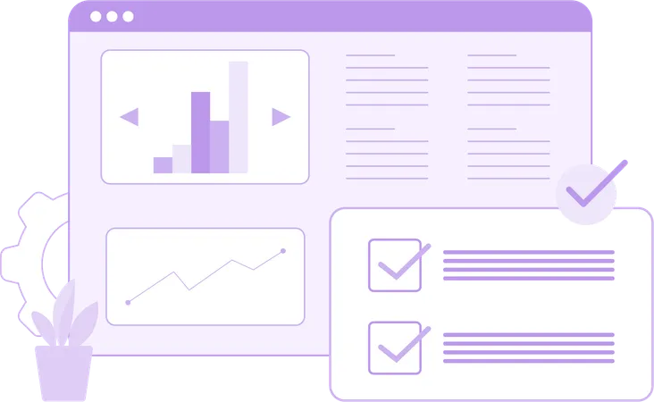 Verified Data Checklist  Illustration