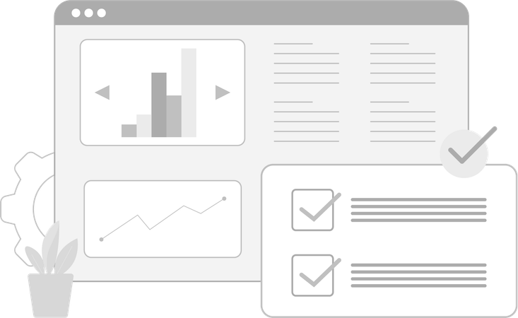 Verified Data Checklist  Illustration