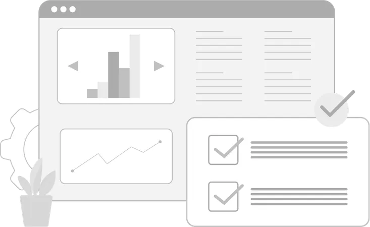Verified Data Checklist  Illustration