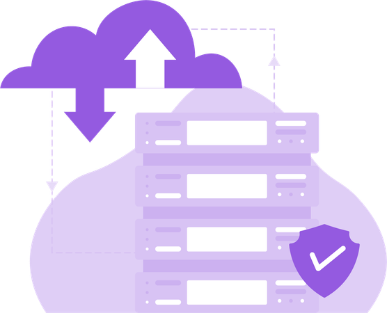 Verified File Sharing  Illustration