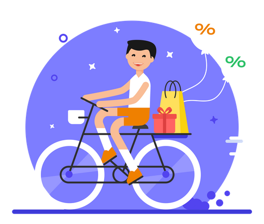 Verkauf einkaufen  Illustration