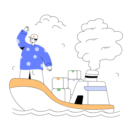 Versand  Illustration